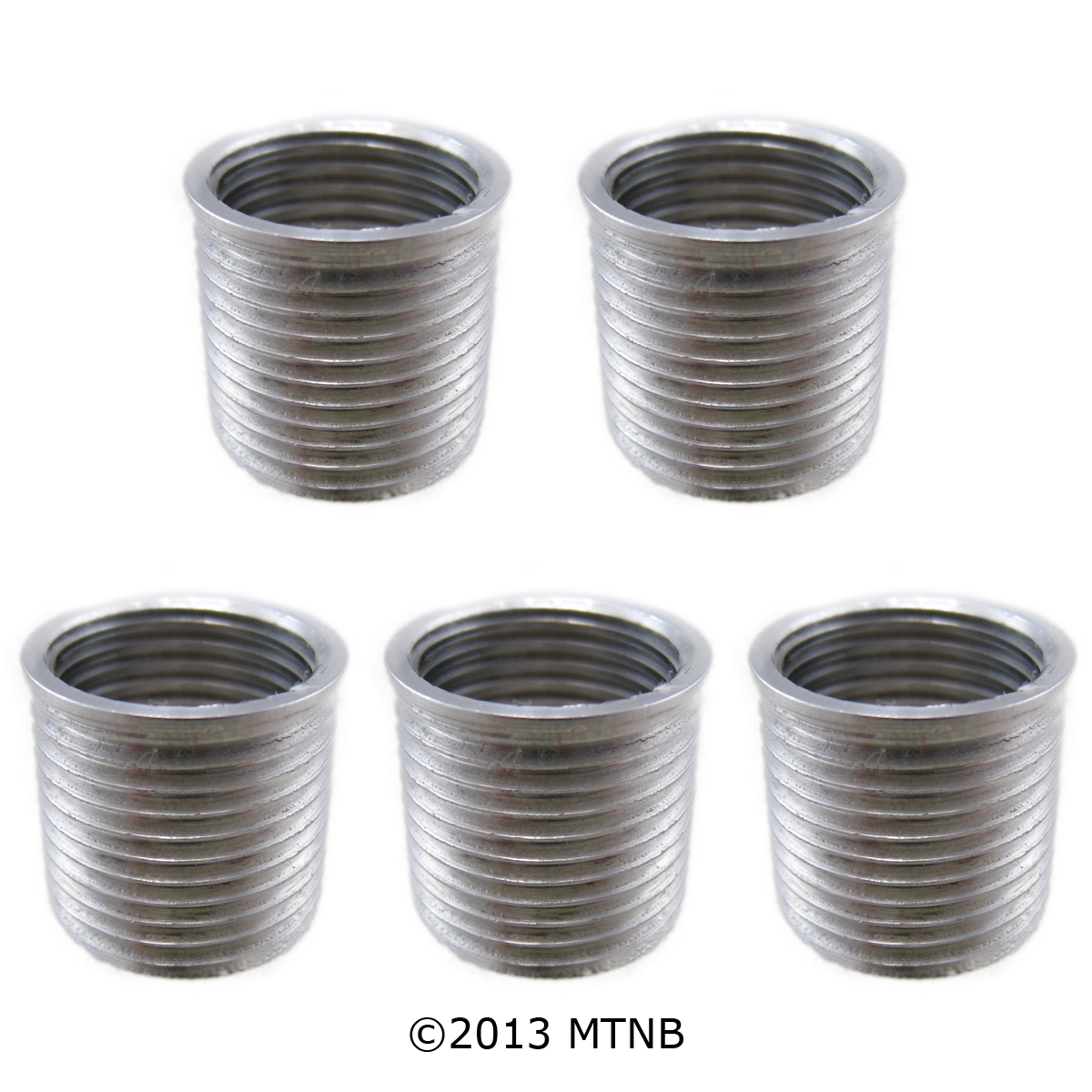 Time Sert 076135 Steel Harley Davidson Head Bolt Insert 7//16-14 1.000-10 Pack