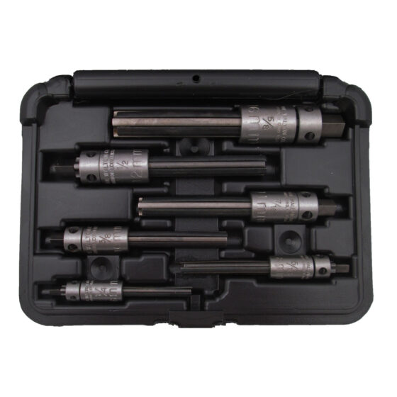 Walton 18003 6 Piece 4 Flute Tap Extractor Set Mechanics Tools & Bits