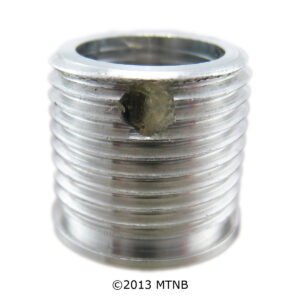Big-Sert 51403A M14 x 1.25 x 11.0mm Aluminum Washer Seat Spark Plug Insert - Image 3