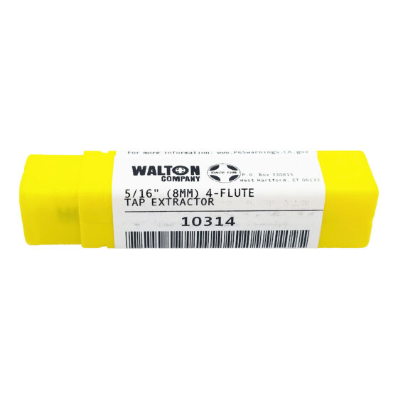 Walton 10314 5/16 (8mm) 4-Flute Tap Extractor - Mechanics Tools & Bits
